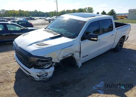 2021 Ram 1500 Limited 4X4 5'7 Box из США, поврежденный, VIN 1C6SRFHT2MN573448